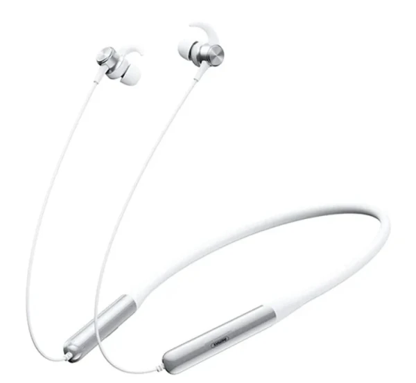 REMAX  RB-S16 White Smart Touch Control Wireless Neckband Sports Earphone