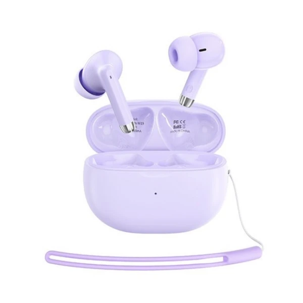 REMAX W19  Purple Wireless Earbuds CozyBuds