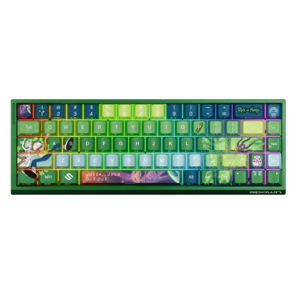 Spawn Rick and Morty Keyboard 01