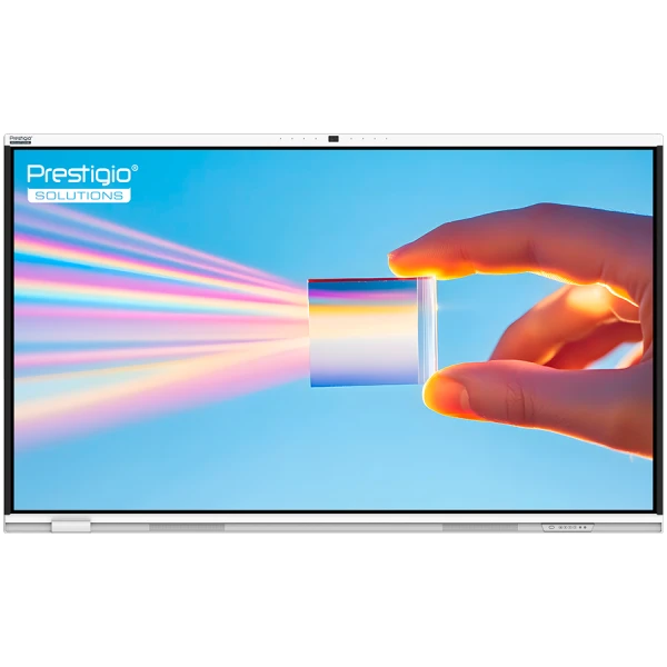 PRESTIGIO SOLUTIONS Multiboard 86 Prism, Android 14, Google EDLA, AI Camera, 8 128GB, 50TP ( PSMB018R860 )
