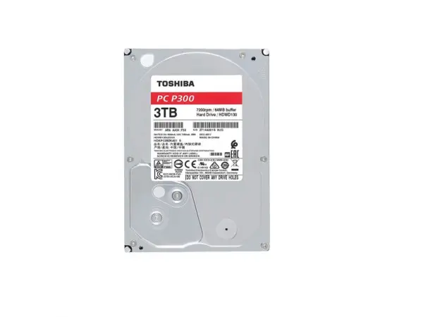Hard disk TOSHIBA HDWD130UZSVA.E interni3TB3.5''SATA3siva' ( 'HDWD130UZSVA.E' ) 