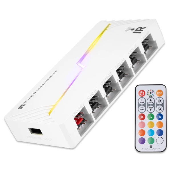 ThermalRight TL-ARGB and FAN HUB x12 IR WHITE