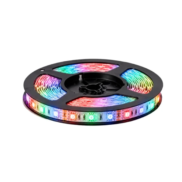 LED traka RGB 12V 60xLED/m 400lm IP20    ( LTR5050/60RGB-12E )