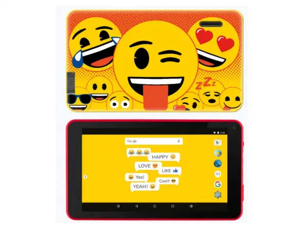 Tablet ESTAR Themed Emoji 7399 HD 7''QC 1.3GHz2GB16GBWiF0.3MPAndroid 9žuta' ( 'ES-TH3-EMOJI-7399' ) 