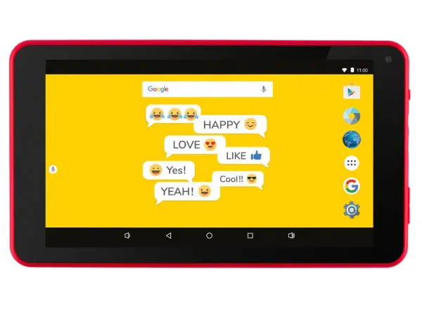 Tablet ESTAR Themed Emoji 7399 HD 7''QC 1.3GHz2GB16GBWiF0.3MPAndroid 9žuta' ( 'ES-TH3-EMOJI-7399' ) 