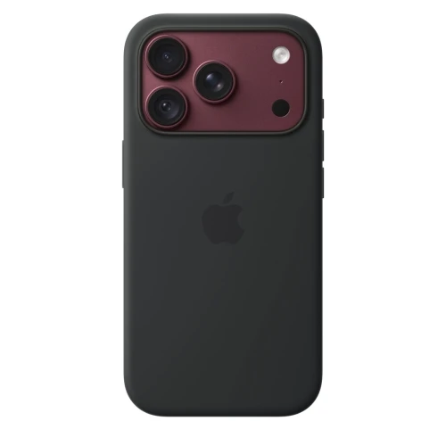 Apple iPhone 18 Pro Silicone Case with MagSafe - Black mk8y4zm/a