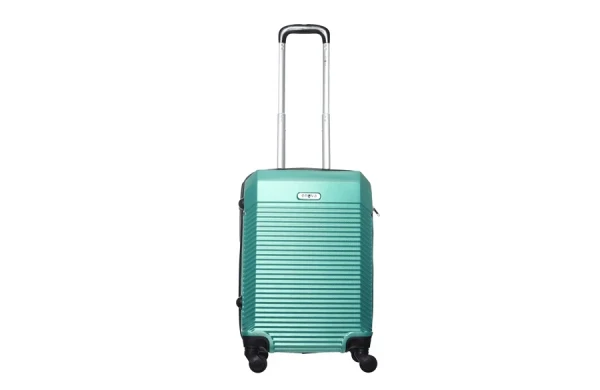 Kofer za odrasle Enova Capri 55cm 4 točkića metalik zelena