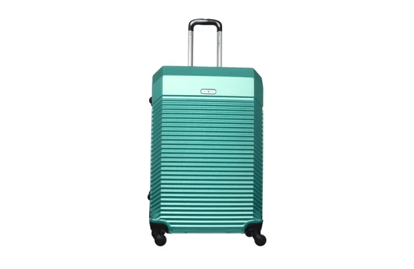 Kofer za odrasle Enova Capri 75cm 4 točkića metalik zelena