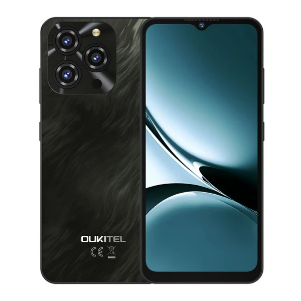 Oukitel C3 Black 4G/Quad-Core/6.52''HD+/256GB/4GB/13MP/5MP/5000mAh/Android 14 