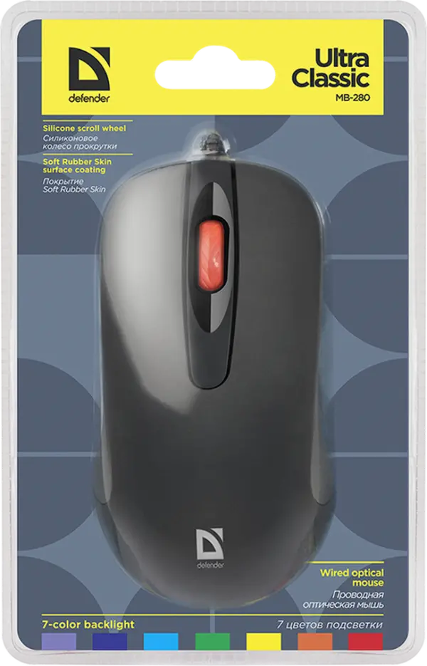 Mis Defender Ultra Classic MB-280 USB opticki 7boja