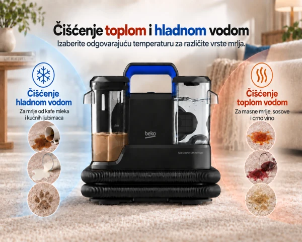 BEKO VSC 1200 B usisivač sa posudom