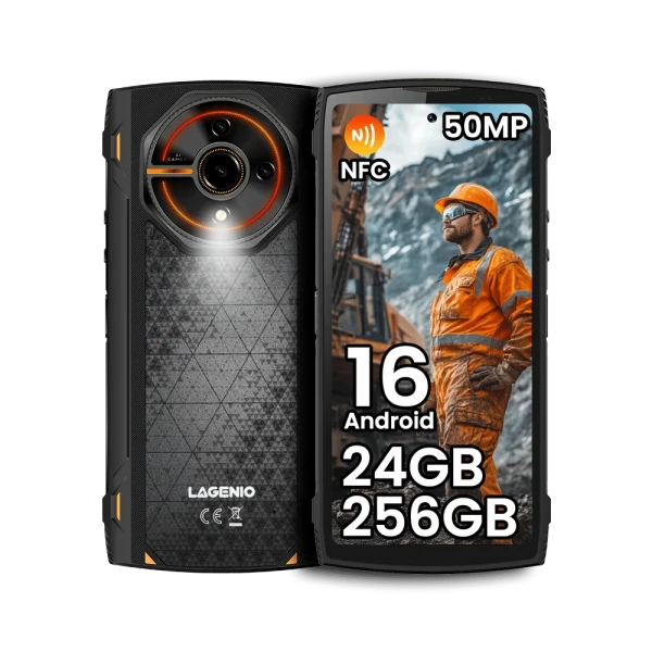 Lagenio Panther2 Pro Smart telefon 4g, 8GB+256GB  black 