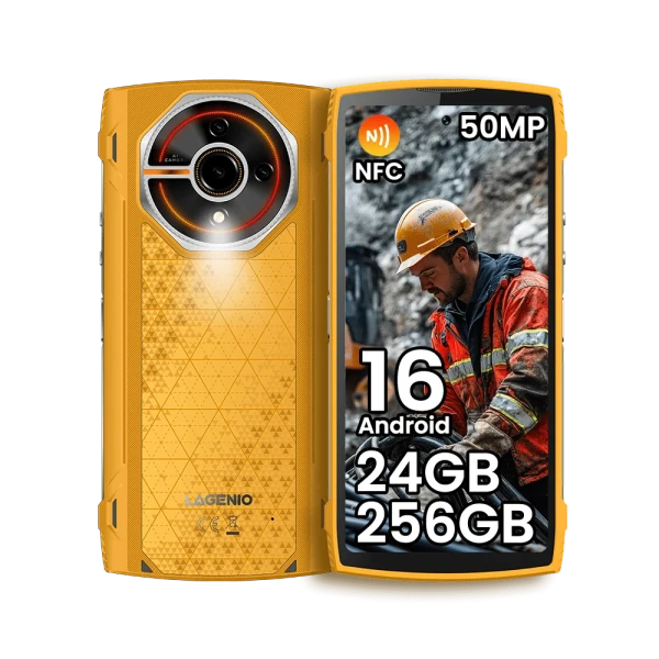 Lagenio Panther2 Pro Smart telefon 4g, 8GB+256GB dune 