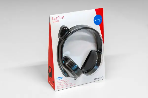 Slušalice MICROSOFT LifeChat LX-30001,8mžičnecrne' ( 'JUG-00015' ) 