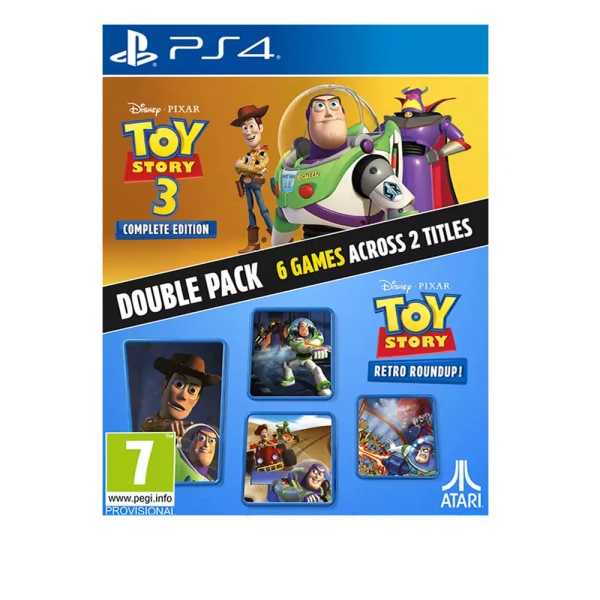 PS4 Toy Story: Retro Roundup! + Toy Story 3 Complete Edition Double Pack