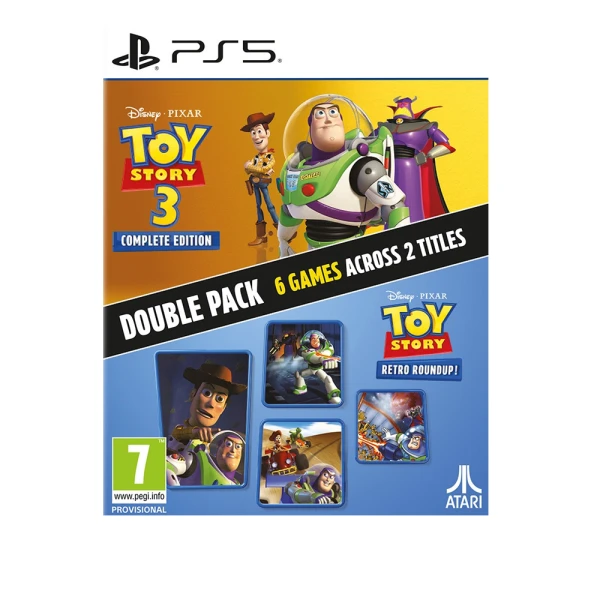 PS5 Toy Story: Retro Roundup! + Toy Story 3 Complete Edition Double Pack