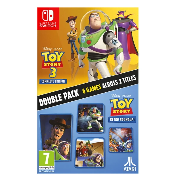 Switch Toy Story: Retro Roundup! + Toy Story 3 Complete Edition Double Pack