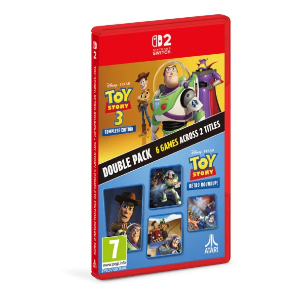 Switch 2 Toy Story: Retro Roundup! + Toy Story 3 Complete Edition Double Pack