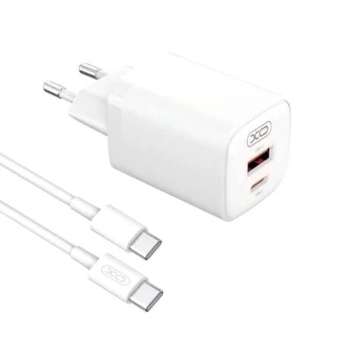 XO Kućni punjač L162 30W+USB C Kabl