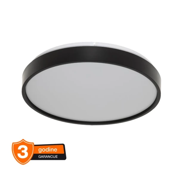 OSRAM LUXO crna LED plafonjera 18W 6500K IP20   ( 4099854651007E )