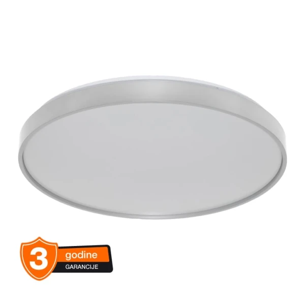 OSRAM LUXO srebrna LED plafonjera 36W 4000K IP20   ( 4099854652424E )
