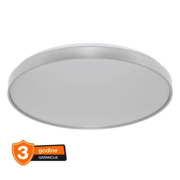 OSRAM LUXO srebrna LED plafonjera 60W 4000K IP20   ( 4099854652486E )