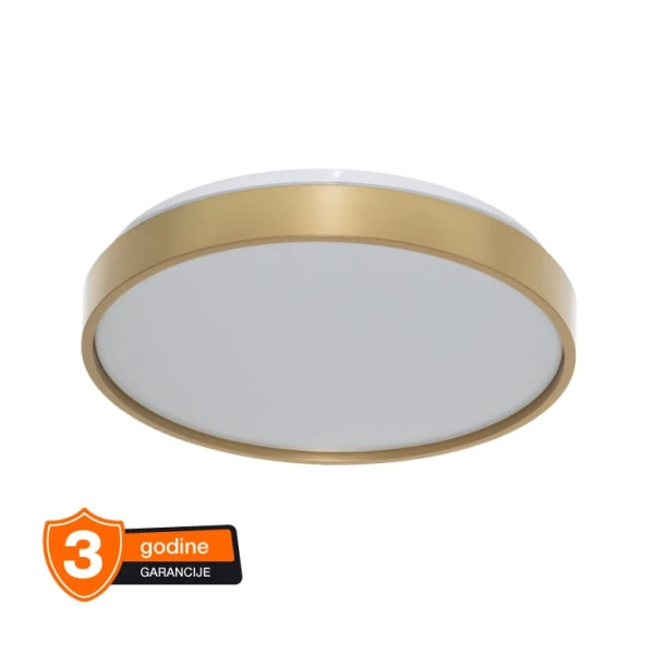 OSRAM LUXO zlatna LED plafonjera 18W 6500K IP20   ( 4099854653148E )