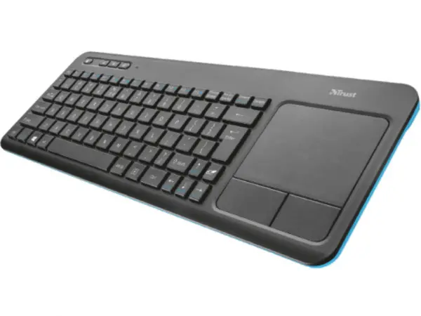 Tastatura TRUST Veza bežičnatouchpadsmart TVcrna' ( '20960' ) 