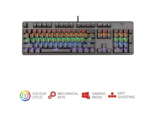 Tastatura TRUST Asta GXT 865 žičnamehaničkagamingcrna' ( '22630' ) 
