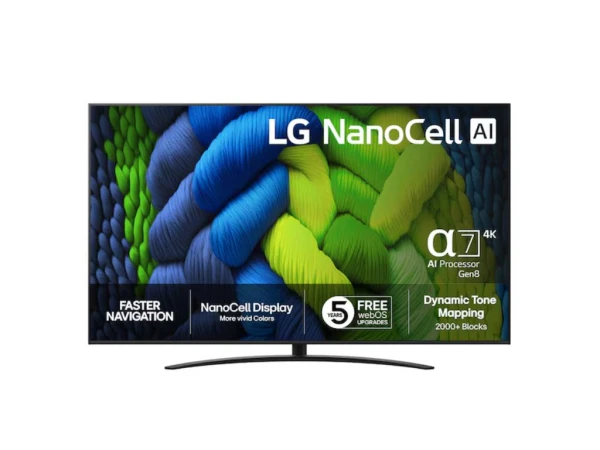 Televizor LG 86NANO82A6B Nano 86'' 4K Ultra HD smart webOS 26 crna' ( '86NANO82A6B' ) 