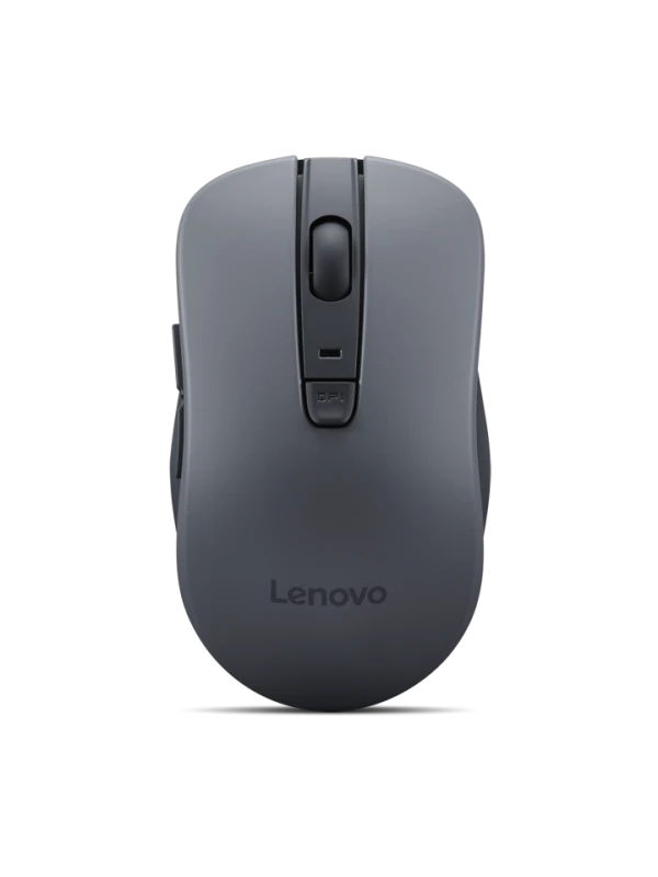 Lenovo WL310 Bluetooth Silent Mouse (Grey), DPI switch: (800-1200-1600), red optical sensor, Bluetooth 5.0, 6 buttons, AA upt ro 6 months (
