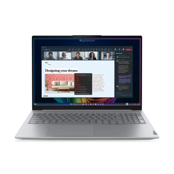 ThinkBook 16 G9 IPL Ultra 7 355 (8C/8T, up to 4.7GHz, 12MB), 49 TOPS, 1x 16GB DDR5, SSD 512GB, 16'' WUXGA (1920x1200) IPS AG 400n, Intel Gr, (2)