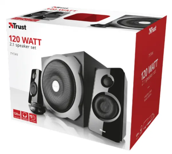Zvučnik TRUST Tytan 2.1120W(60W RMS)crna' ( '19019' ) 