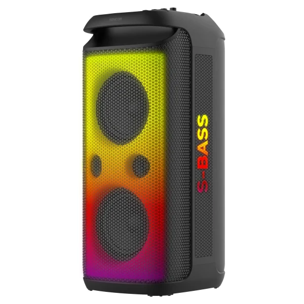 Karaoke zvučnik Sencor Partycone Core 140WTWSIPX4bežični mikrofonFMSD2xUSB12000mAh li-Ion