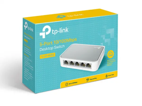 Svič 10/100 5-port TP-LINK TL-SF1005D