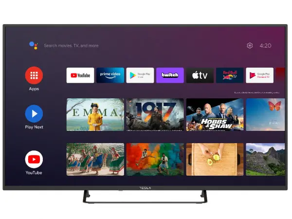 SMART LED TV 58&quot; Tesla 58E620BUS 3840x2160/UHD/4K/DVB-T2/S2/C
