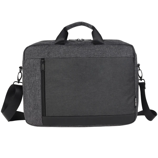 Laptop bag for 15.6 inch410MM x300MM x 70MMDark GreyExterior materials: 100% PolyesterInner materials:100% Polyester ( CNS-CB5G4 ) 