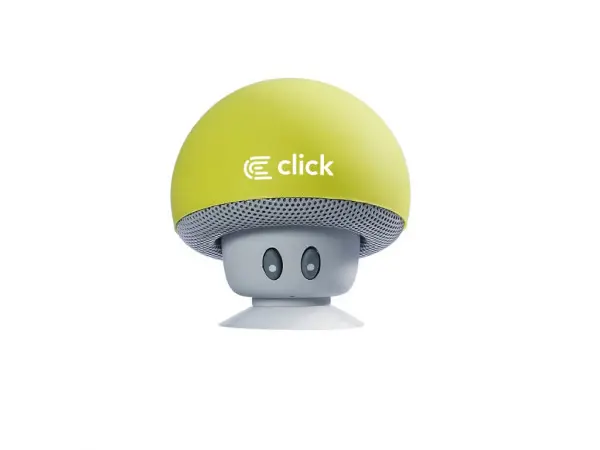 Zvučnik CLICK BSRMG Mushroom bežični/bluetooth/3W/žuta