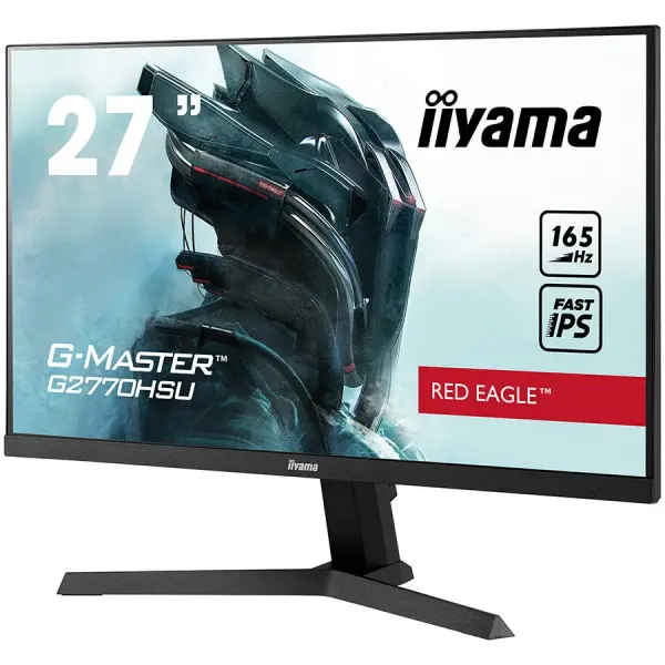 iiyama G-Master G2770HSU-B1 27'' Fast (FLC) IPS LCD,165Hz, 0.8ms, FreeSync(TM) Premium, Full HD 1920x1080, 250 cdm˛ Brightness, 1 x HDMI ( G