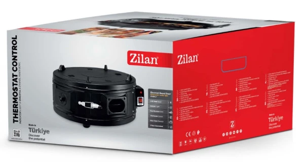 ZILAN ZLN8917 MINI KRUŽNA RERNA 25L