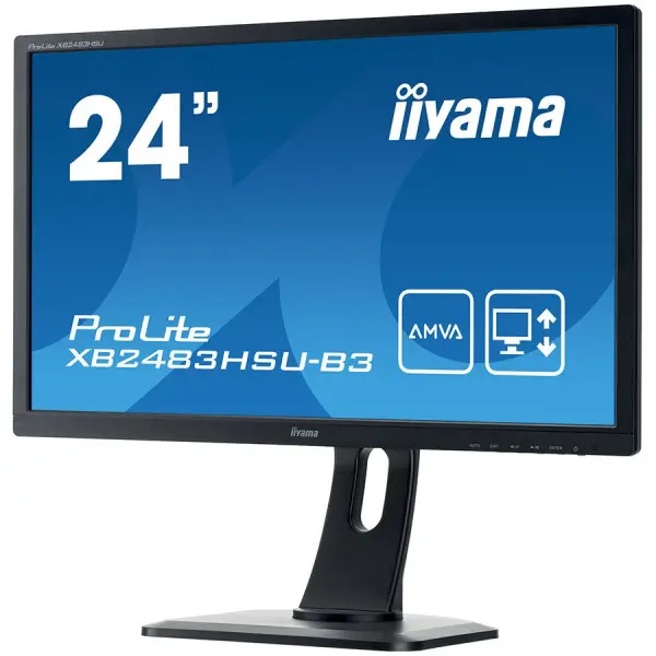 IIYAMA PROLITE XB2483HSU-B3 ignal input	VGA x1 HDMI x1DisplayPort x1 USB HUB x2 (v.2.0) speakers 2 x 2 w ( XB2483HSU-B3 ) 