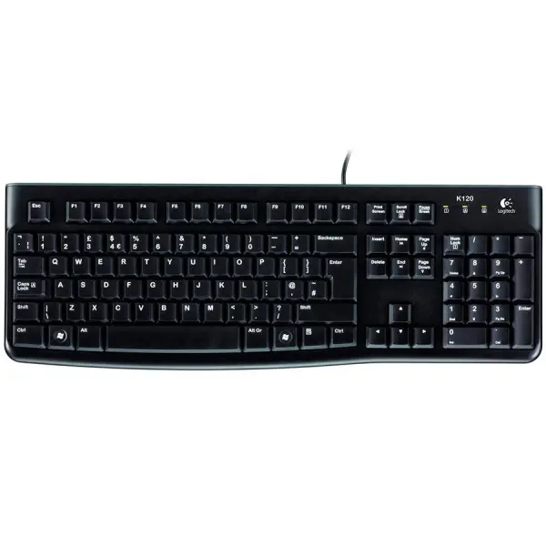 Tastatura Logitech K120 USB US black