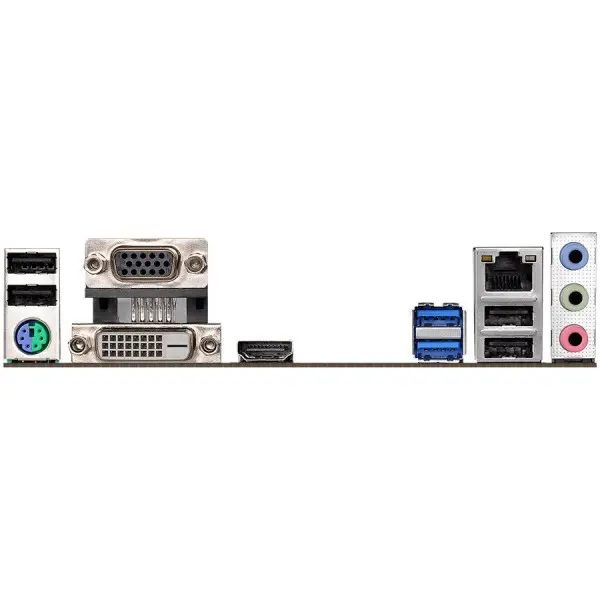 ASROCK Main Board Desktop H310CM-HDV (S1151, 2xDDR4,1xPCIe x16,1xPCI Ex1, 4 SATA3 ,GLAN,VGA,DVI,HDMI,USB 3.1 ) mATX retail ( H310CM-HDV ) 