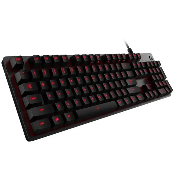 LOGITECH G413 Mechanical Gaming Keyboard - CARBON - US INTL - USB - INTNL - RED LED ( 920-008310 ) 