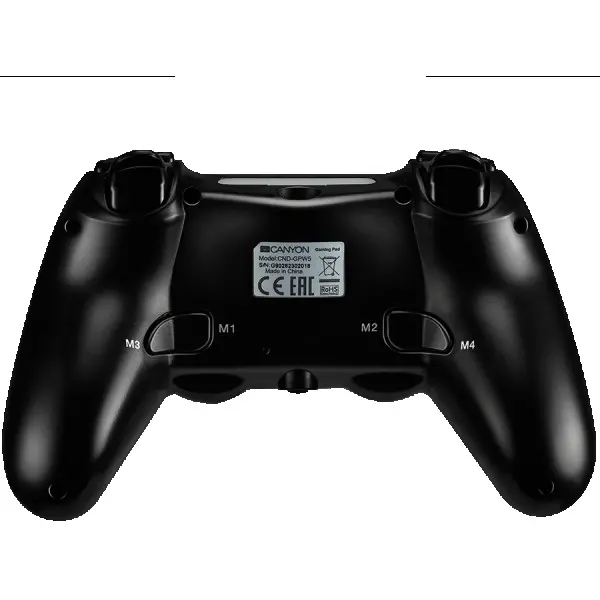 CANYON GP-W5 Wireless Gamepad With Touchpad For PS4 ( CND-GPW5 ) 