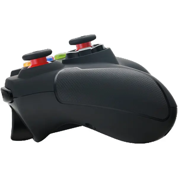 2.4G Wireless  Controller with Dual Motor, Rubber coating,    2PCS AA Alkaline battery   ,support  PC X-input modeD-input mode, PS3, Androi
