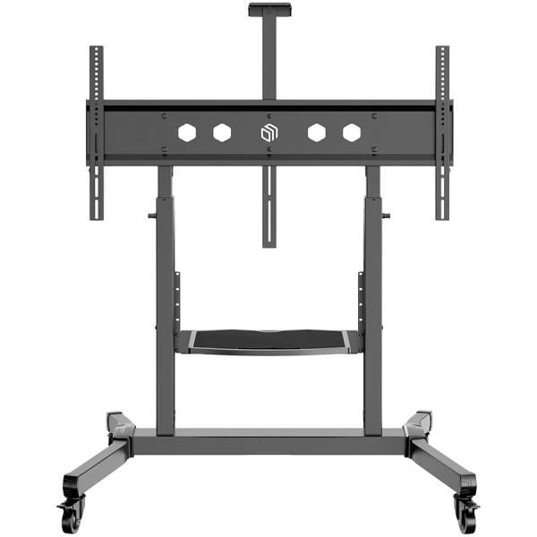 ONKRON Mobile TV Stand Rolling TV Cart for 50 to 100-Inch Screens up to 120 kg, black ( TS1991-B ) 