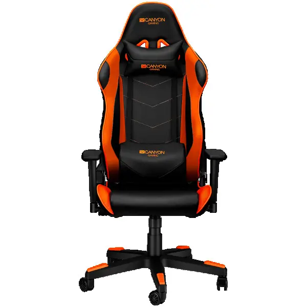 CANYON Deimos G?-4 Gaming chair, PU leather, Original foam and Cold molded foam, Metal Frame, Top gun mechanism, 90-165 dgree, 3D armrest, 