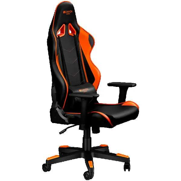 CANYON Deimos G?-4 Gaming chair, PU leather, Original foam and Cold molded foam, Metal Frame, Top gun mechanism, 90-165 dgree, 3D armrest, 