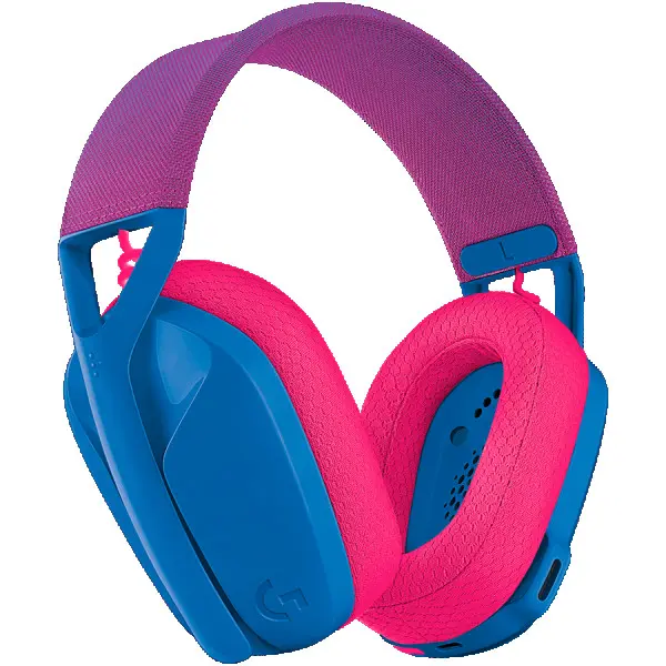 LOGITECH G435 LIGHTSPEED Wireless Gaming Headset - BLUE - 2.4GHZ- EMEA - 914 ( 981-001062 ) 